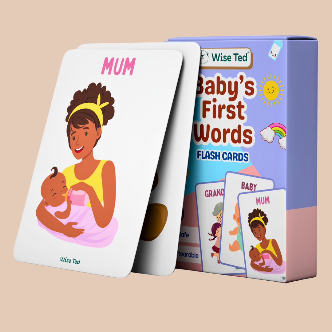 Baby's First words Flash Cards – Wise Ted